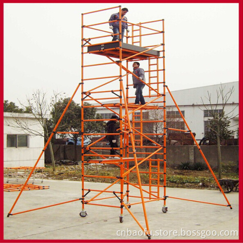 10m Fiberglass Scaffolding with Casters